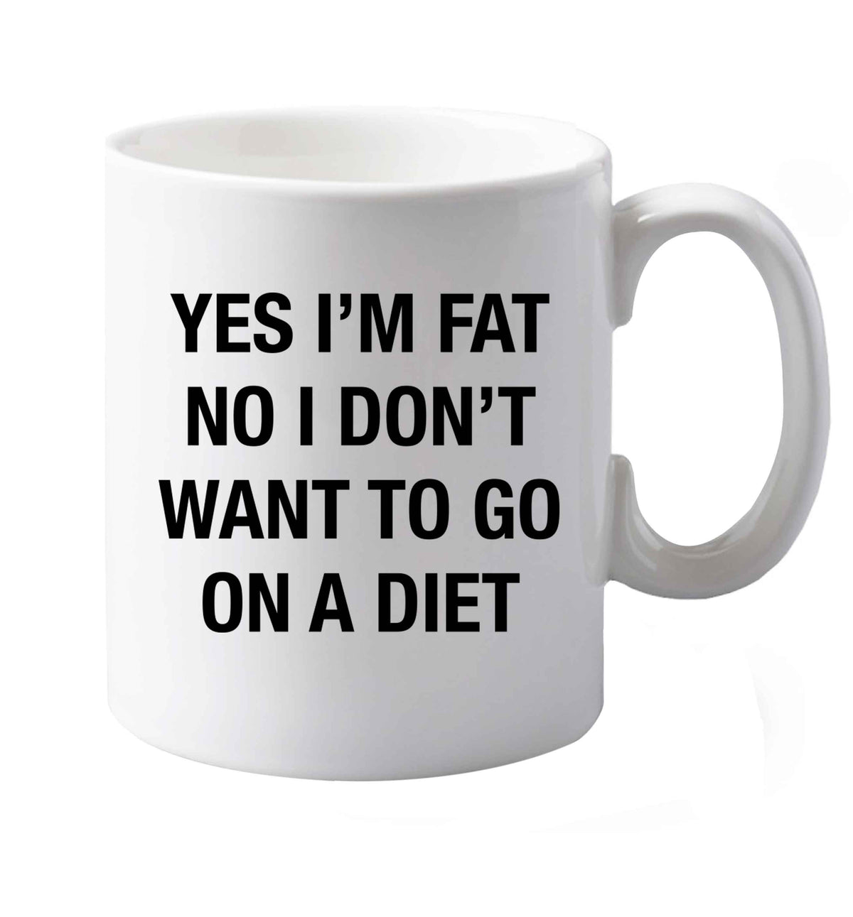 10 oz Favourite Type Pan Pancake ceramic mug both sides