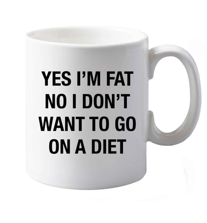 10 oz Favourite Type Pan Pancake ceramic mug both sides