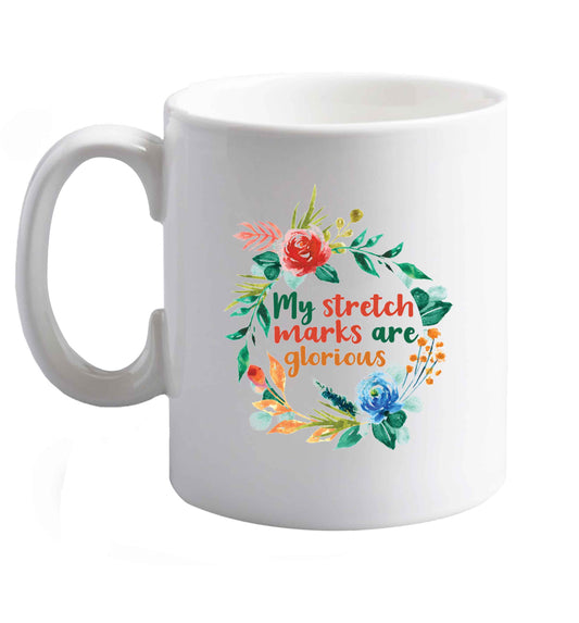10 oz Favourite Type Pan Pancake ceramic mug right handed
