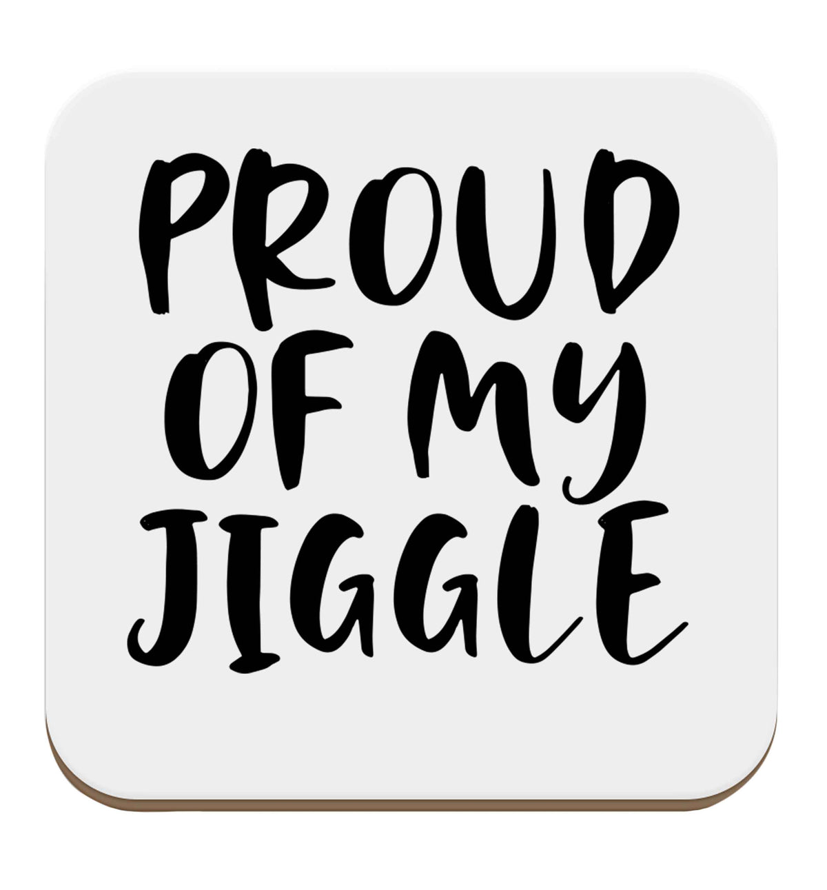 Proud of my jiggle set of four coasters