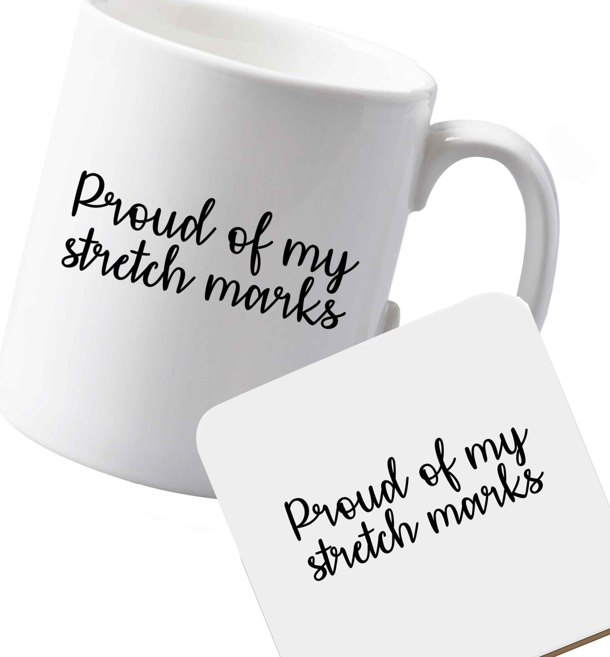 10 oz Ceramic mug and coaster Favourite Type Pan Pancake both sides