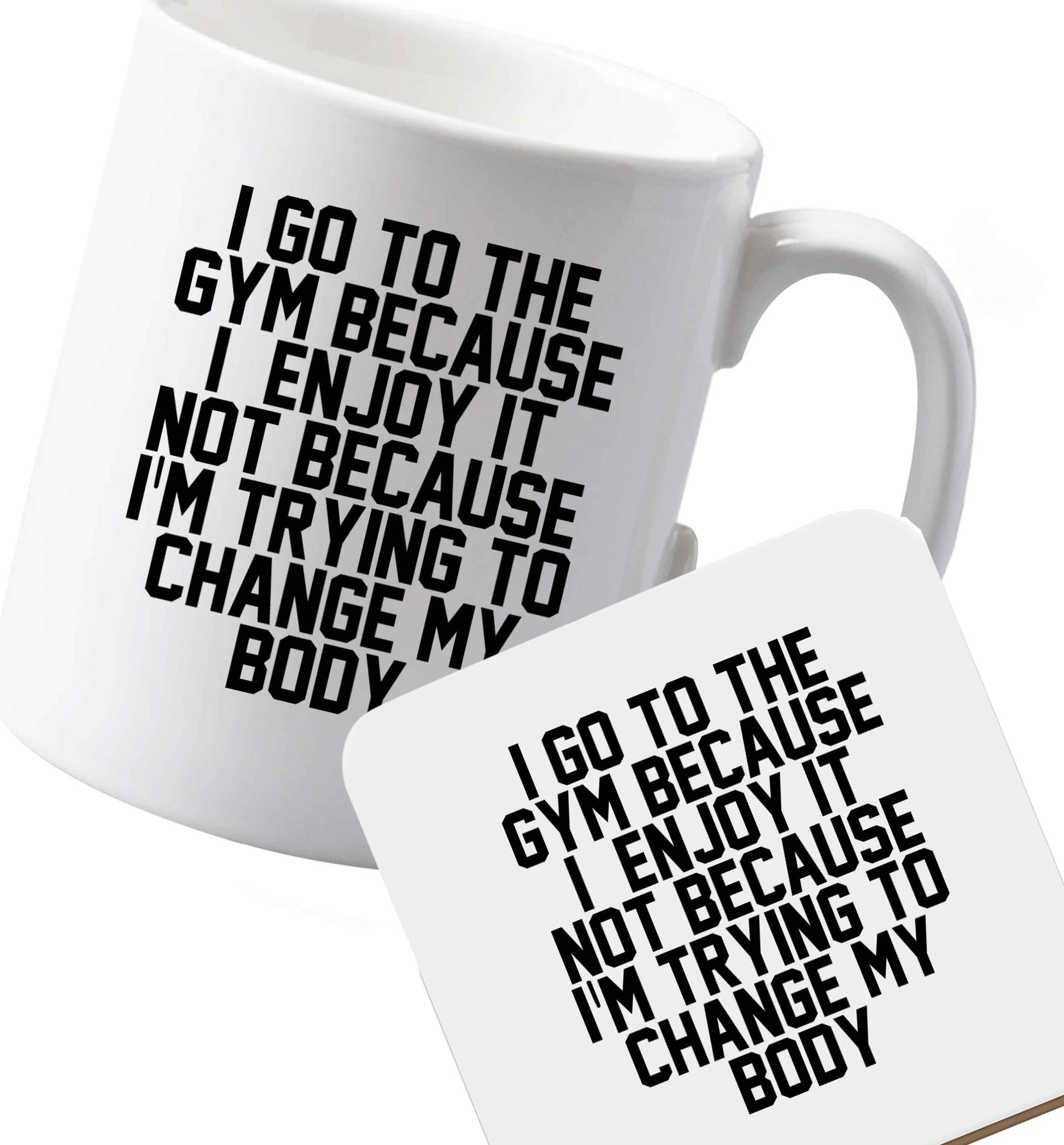 10 oz Ceramic mug and coaster Favourite Type Pan Pancake both sides
