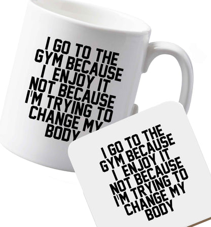 10 oz Ceramic mug and coaster Favourite Type Pan Pancake both sides