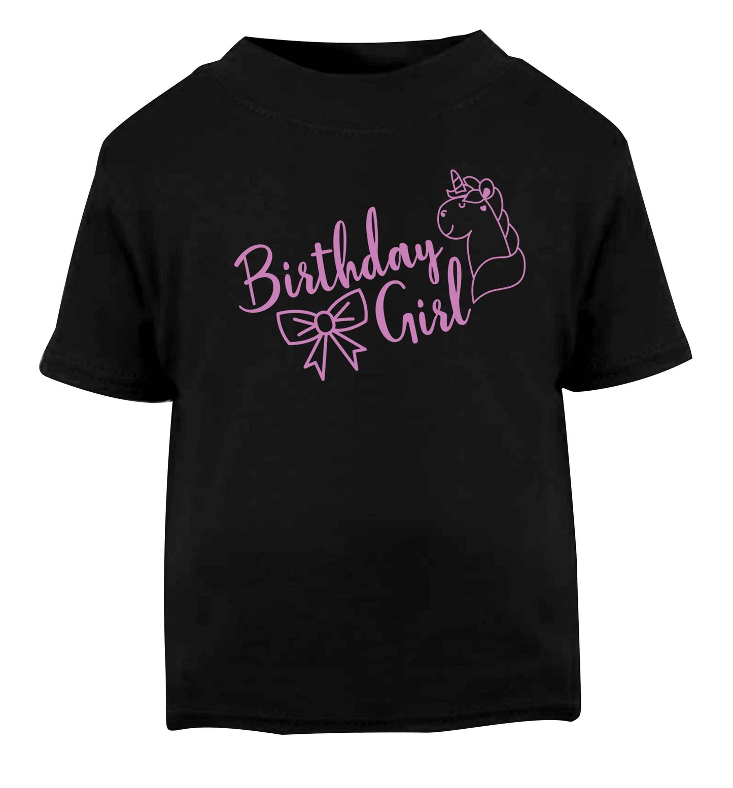 Birthday girl Black baby toddler Tshirt 2 years