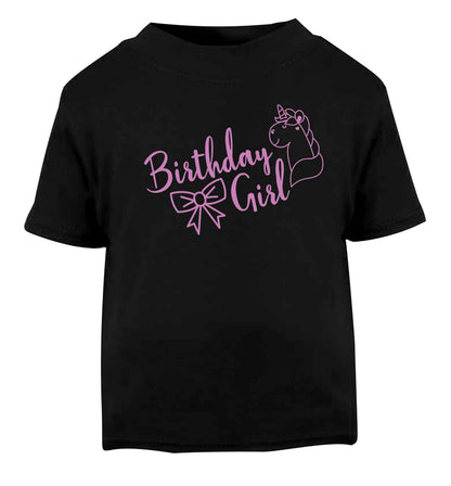 Birthday girl Black baby toddler Tshirt 2 years