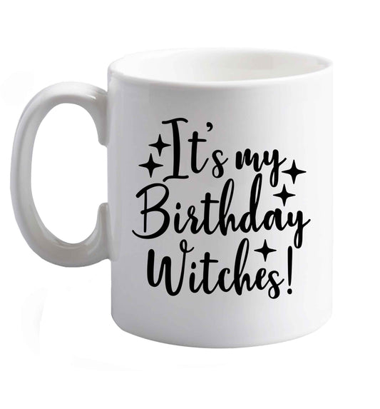 10 oz Favourite Type Pan Pancake ceramic mug right handed