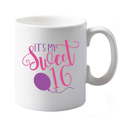 10 oz Favourite Type Pan Pancake ceramic mug both sides