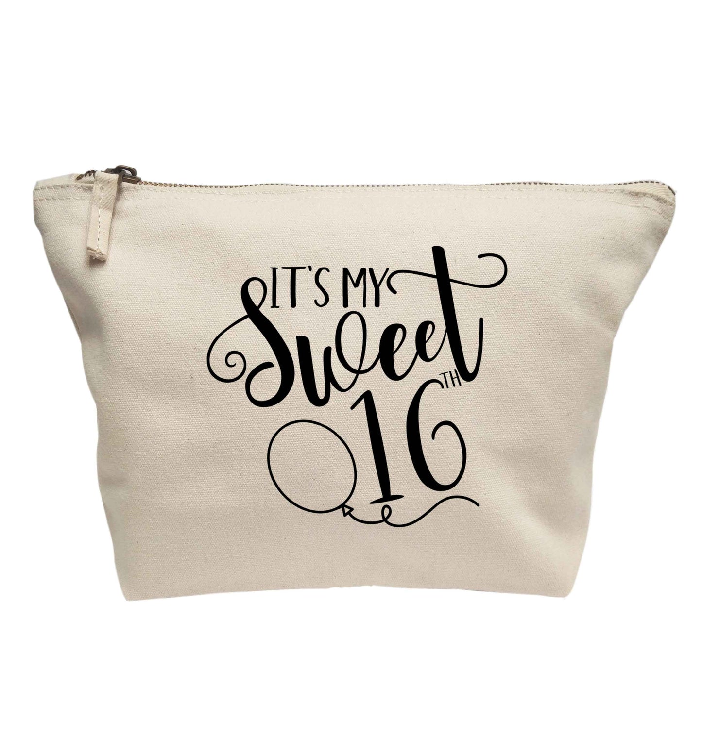 It's my sweet 16th| Makeup / wash bag