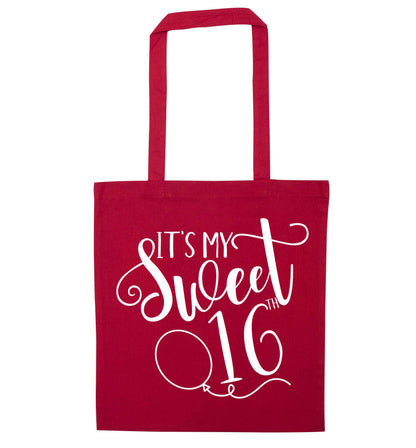 It's my sweet 16thred tote bag