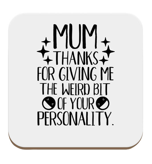 Mum, I love you more than halloumi and if you know me at all you know how deep that is set of four coasters