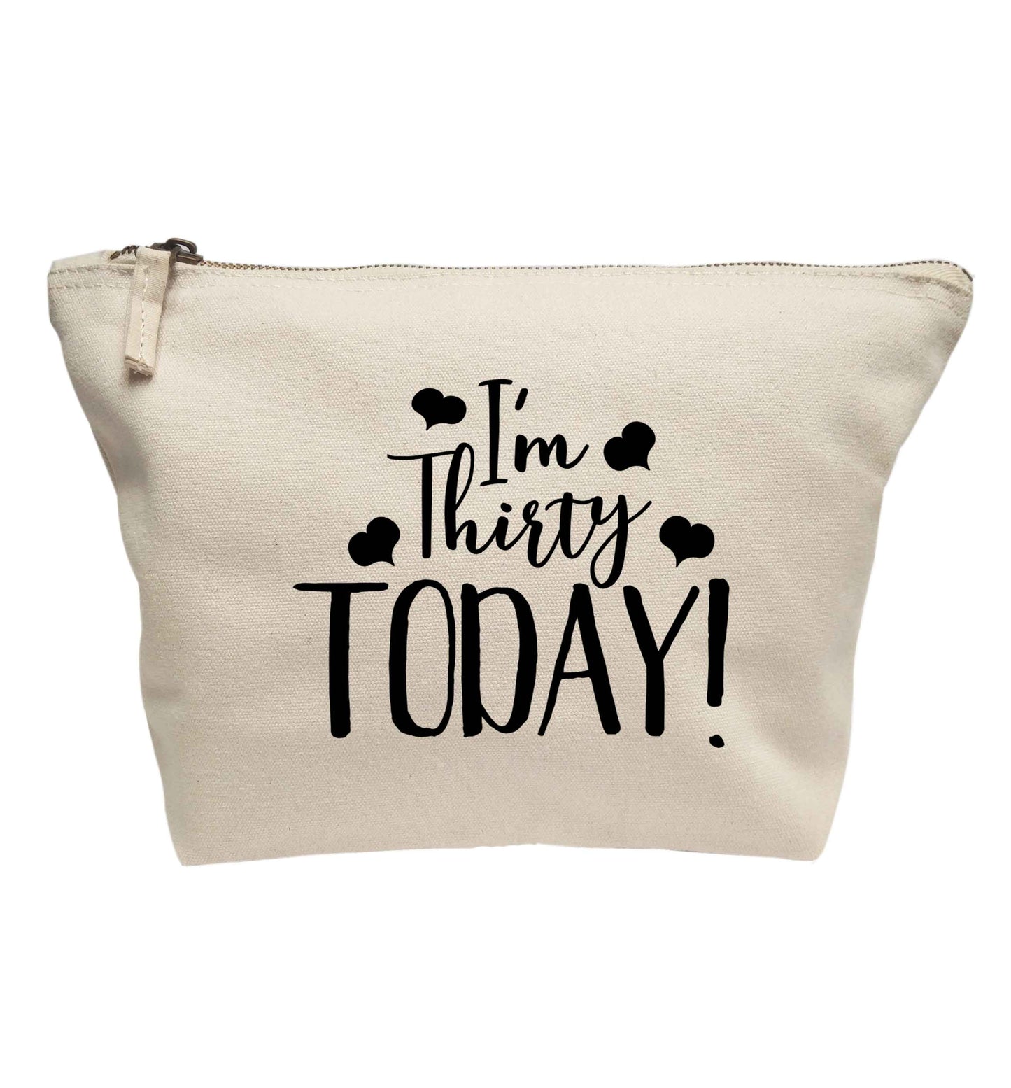 I'm thirty today! | Makeup / wash bag