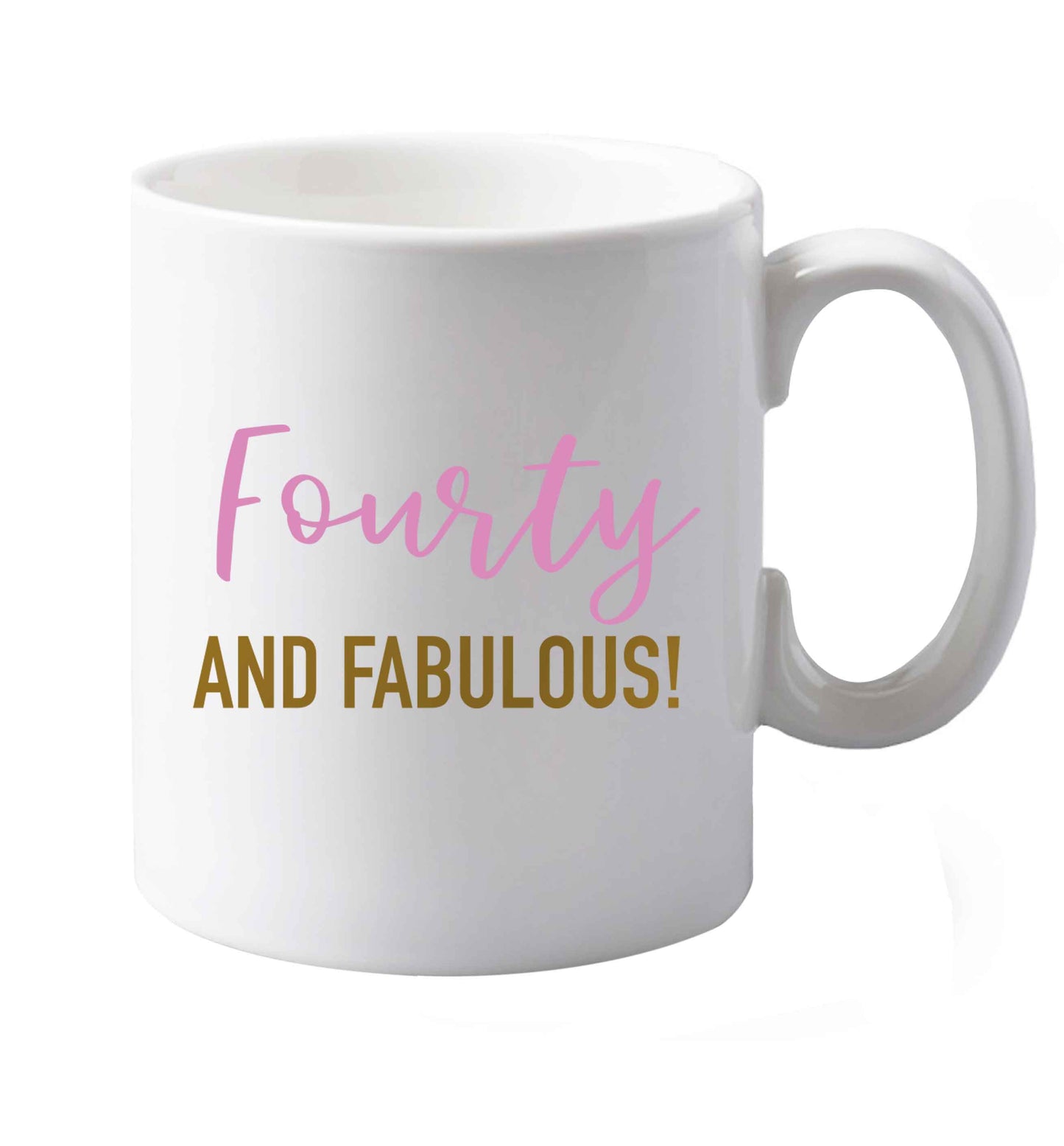 10 oz Favourite Type Pan Pancake ceramic mug both sides