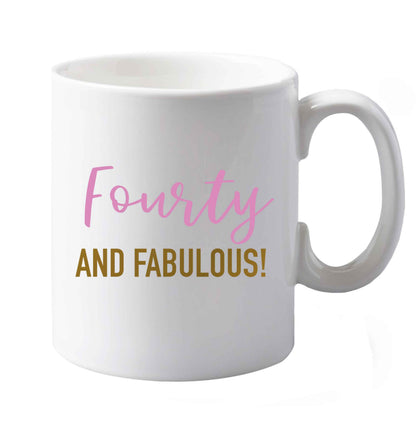 10 oz Favourite Type Pan Pancake ceramic mug both sides