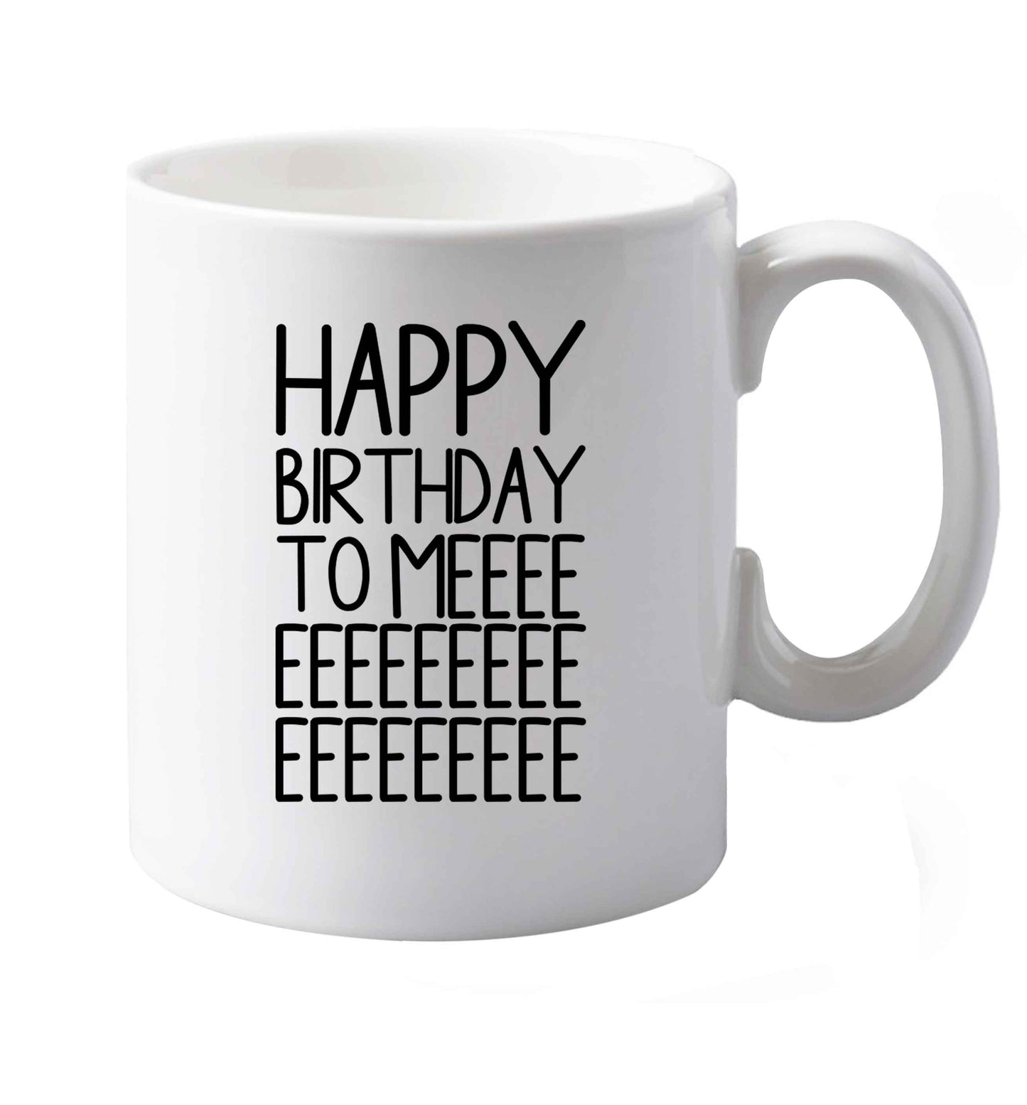 10 oz Favourite Type Pan Pancake ceramic mug both sides