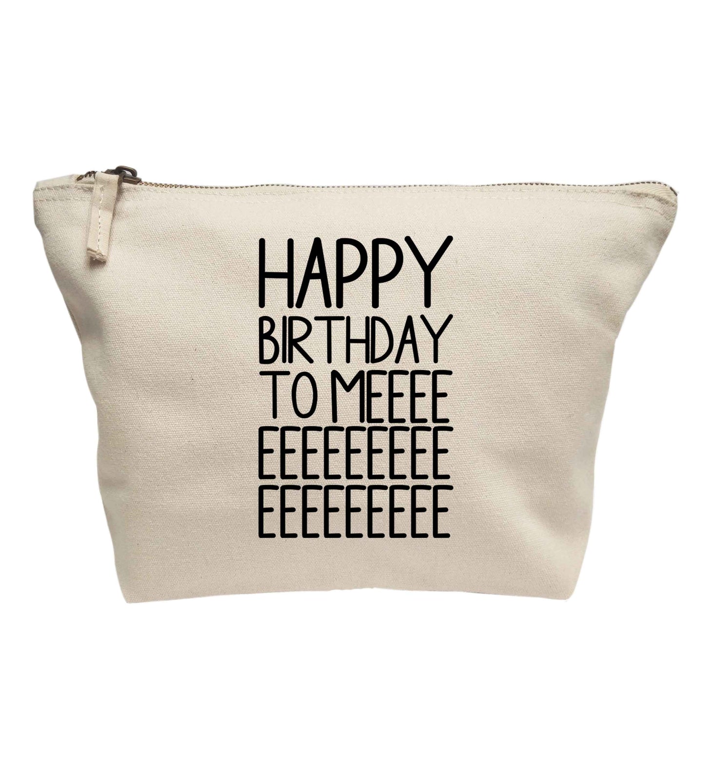 Happy birthday to me | Makeup / wash bag