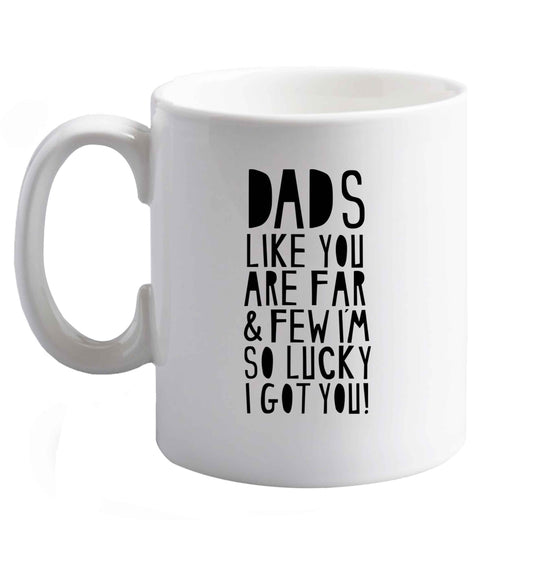 10 oz Favourite Type Pan Pancake ceramic mug right handed