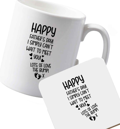 10 oz Ceramic mug and coaster Favourite Type Pan Pancake both sides