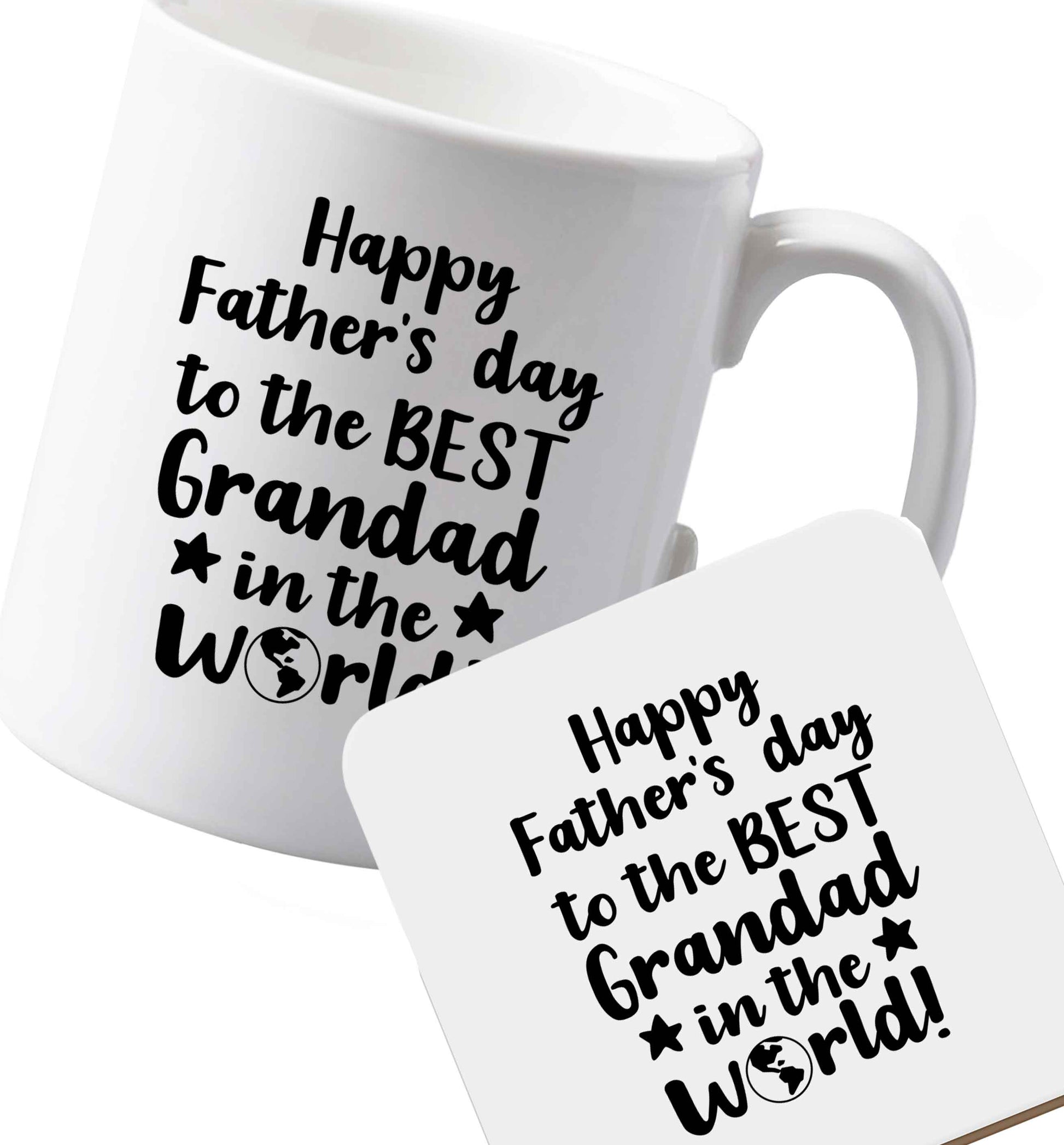 10 oz Ceramic mug and coaster Favourite Type Pan Pancake both sides