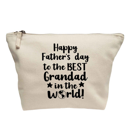Happy Father's day to the best grandad in the world | Makeup / wash bag
