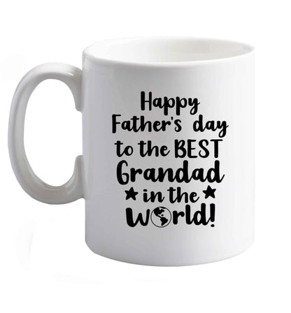 10 oz Favourite Type Pan Pancake ceramic mug right handed