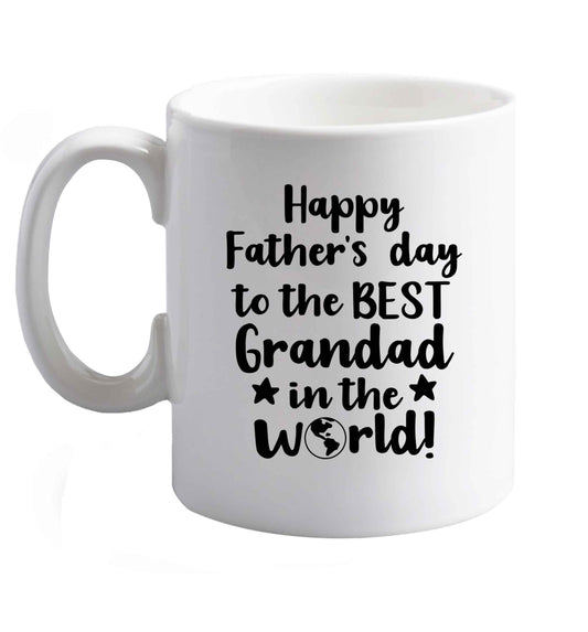 10 oz Favourite Type Pan Pancake ceramic mug right handed