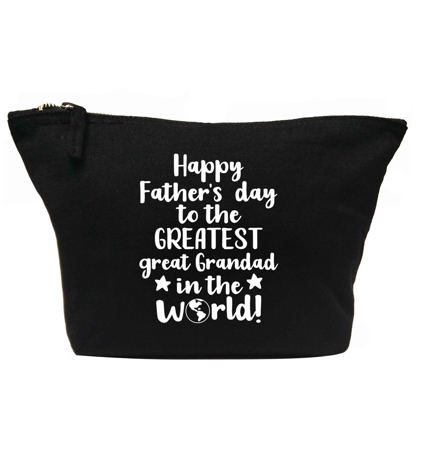 Happy Father's day to the greatest great grandad in the world | Makeup / wash bag