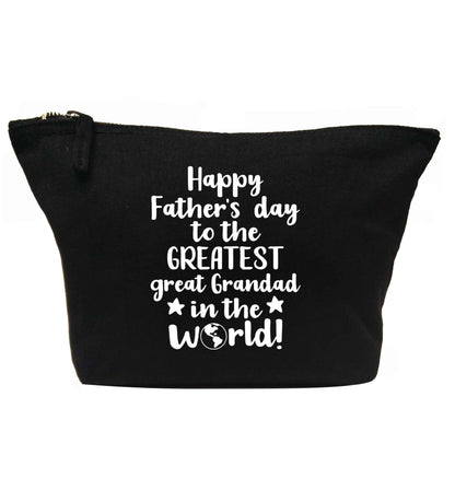 Happy Father's day to the greatest great grandad in the world | Makeup / wash bag