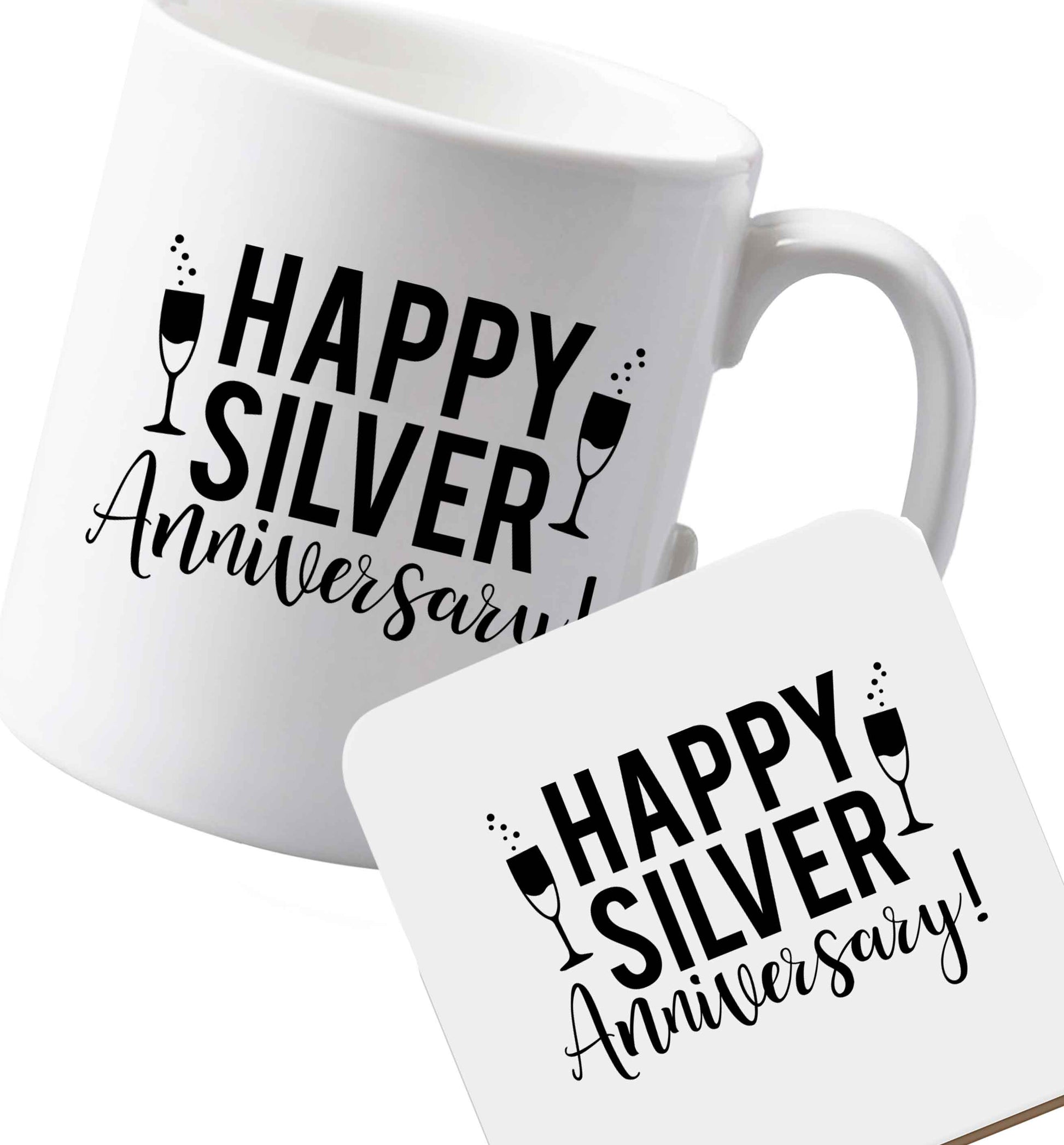 10 oz Ceramic mug and coaster Favourite Type Pan Pancake both sides