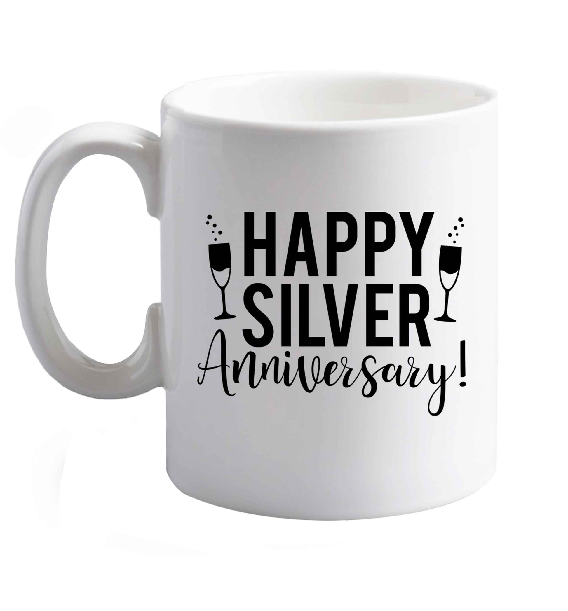 10 oz Favourite Type Pan Pancake ceramic mug right handed