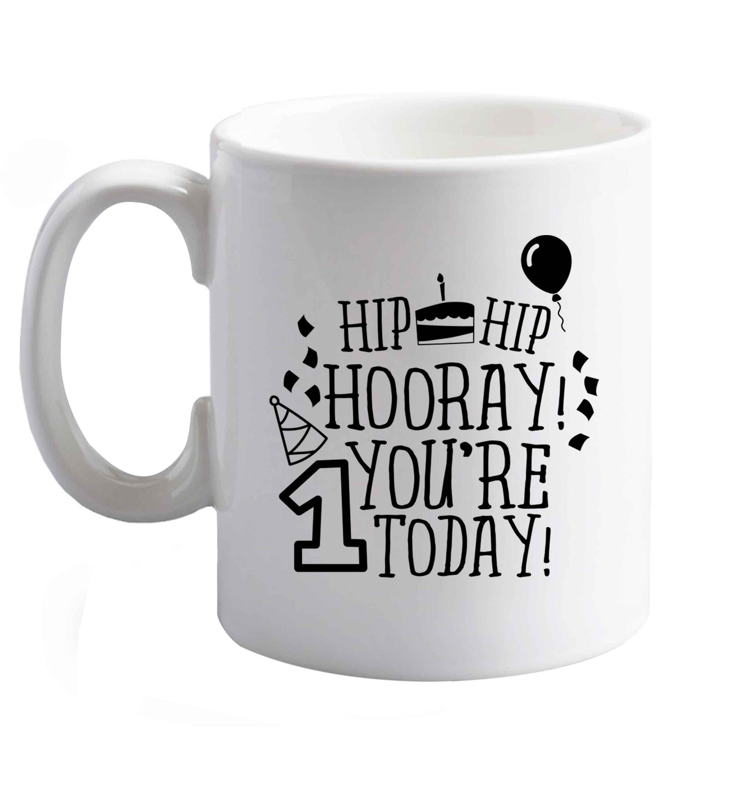10 oz Favourite Type Pan Pancake ceramic mug right handed
