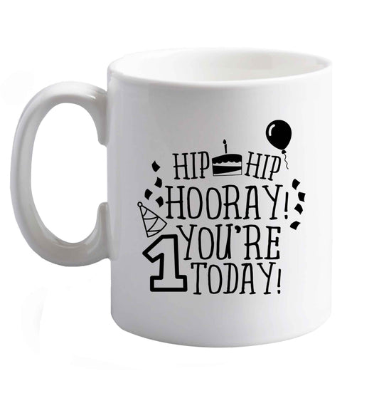 10 oz Favourite Type Pan Pancake ceramic mug right handed