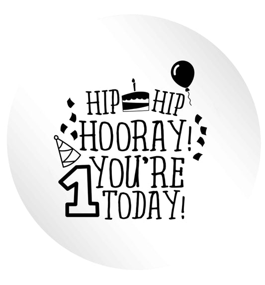You're one today 24 @ 45mm matt circle stickers