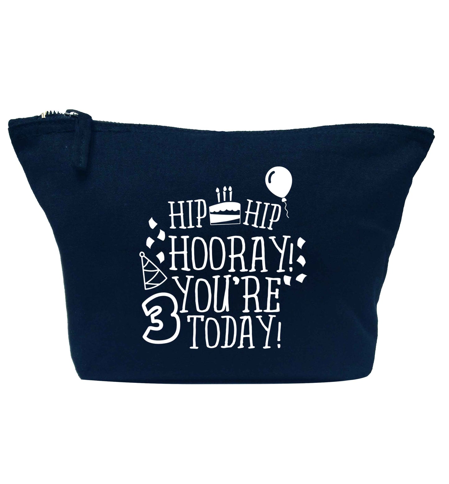 You're 3 Todaynavy makeup bag