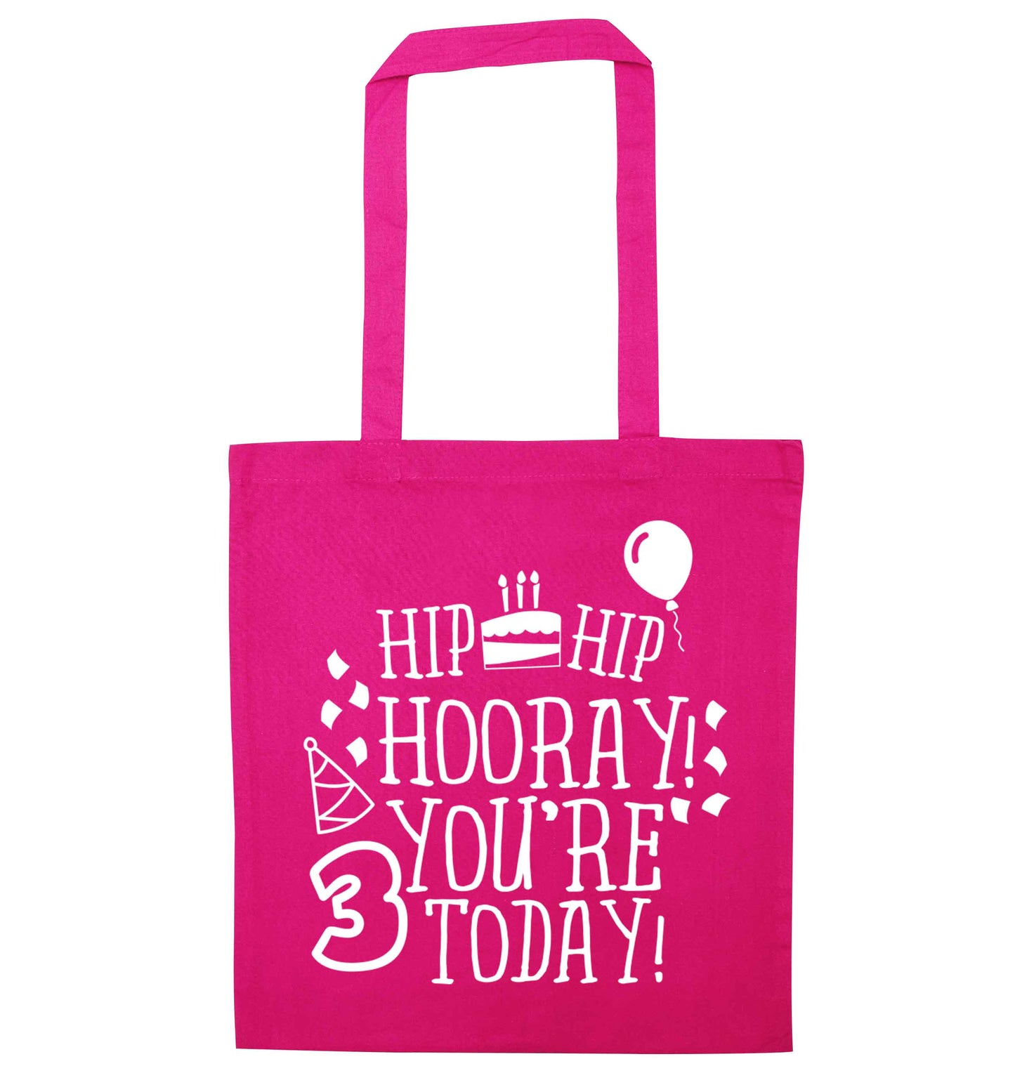 You're 3 Todaypink tote bag
