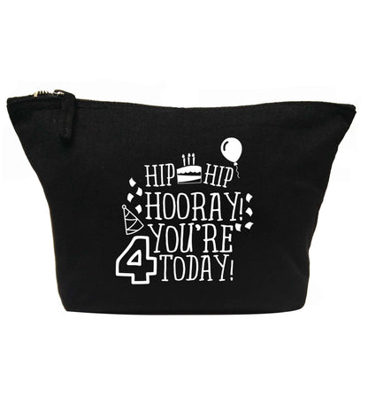Hip hip hooray you're four today!| Makeup / wash bag