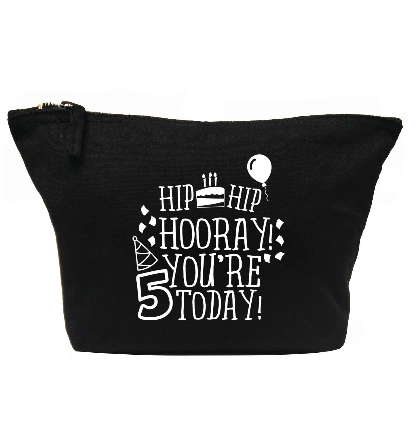 Hip hip hooray you're five today! | Makeup / wash bag