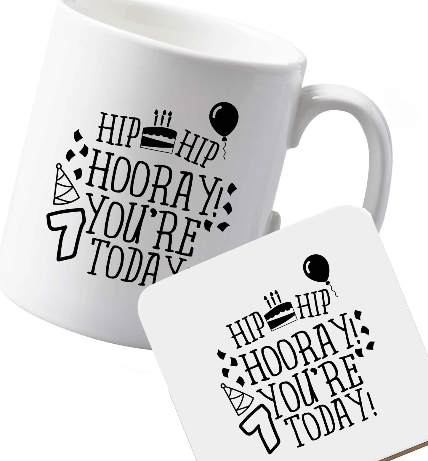 10 oz Ceramic mug and coaster Favourite Type Pan Pancake both sides