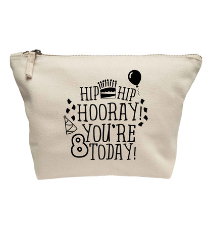 Hip hip hooray you're 8 today! | Makeup / wash bag