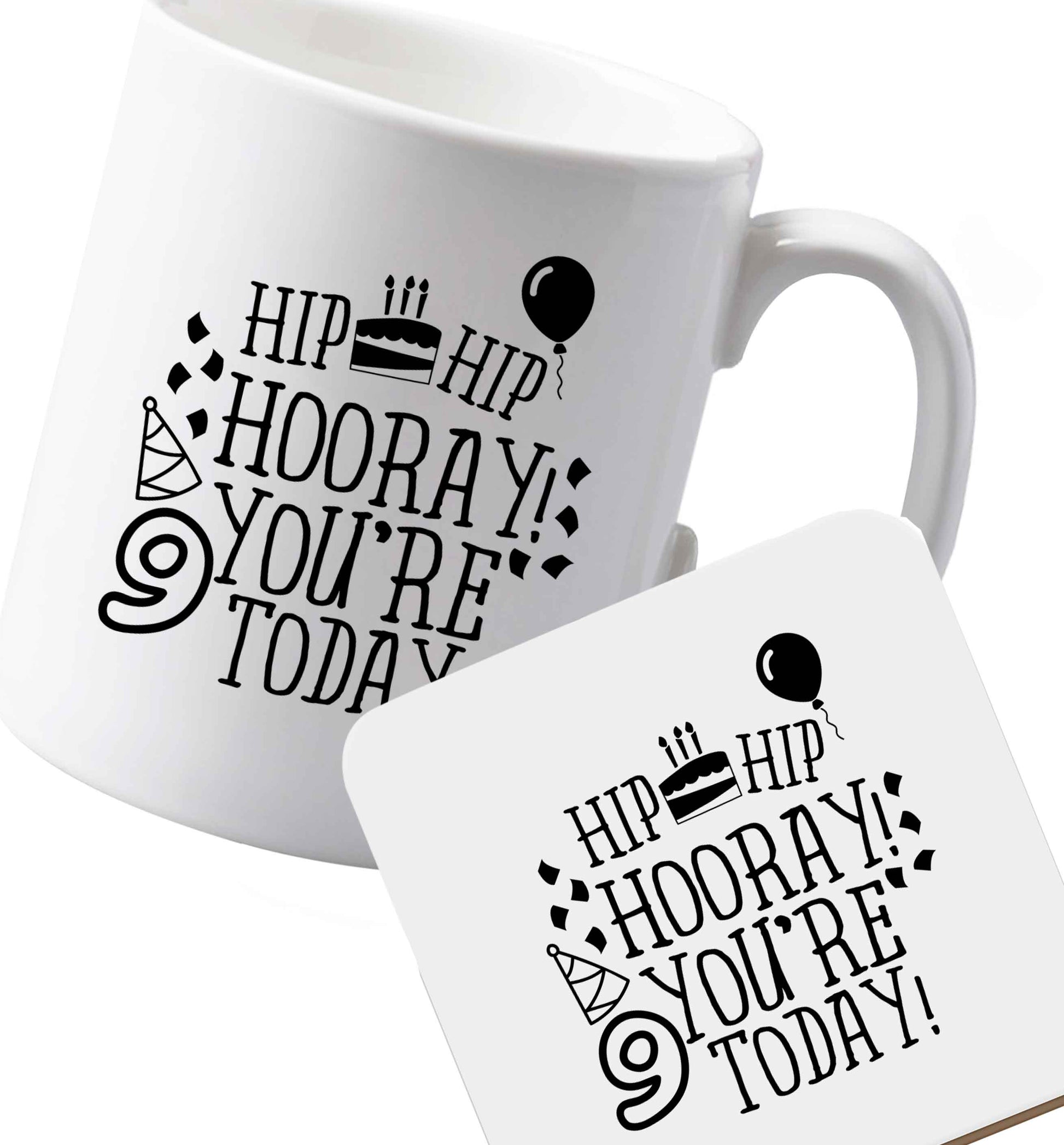 10 oz Ceramic mug and coaster Favourite Type Pan Pancake both sides