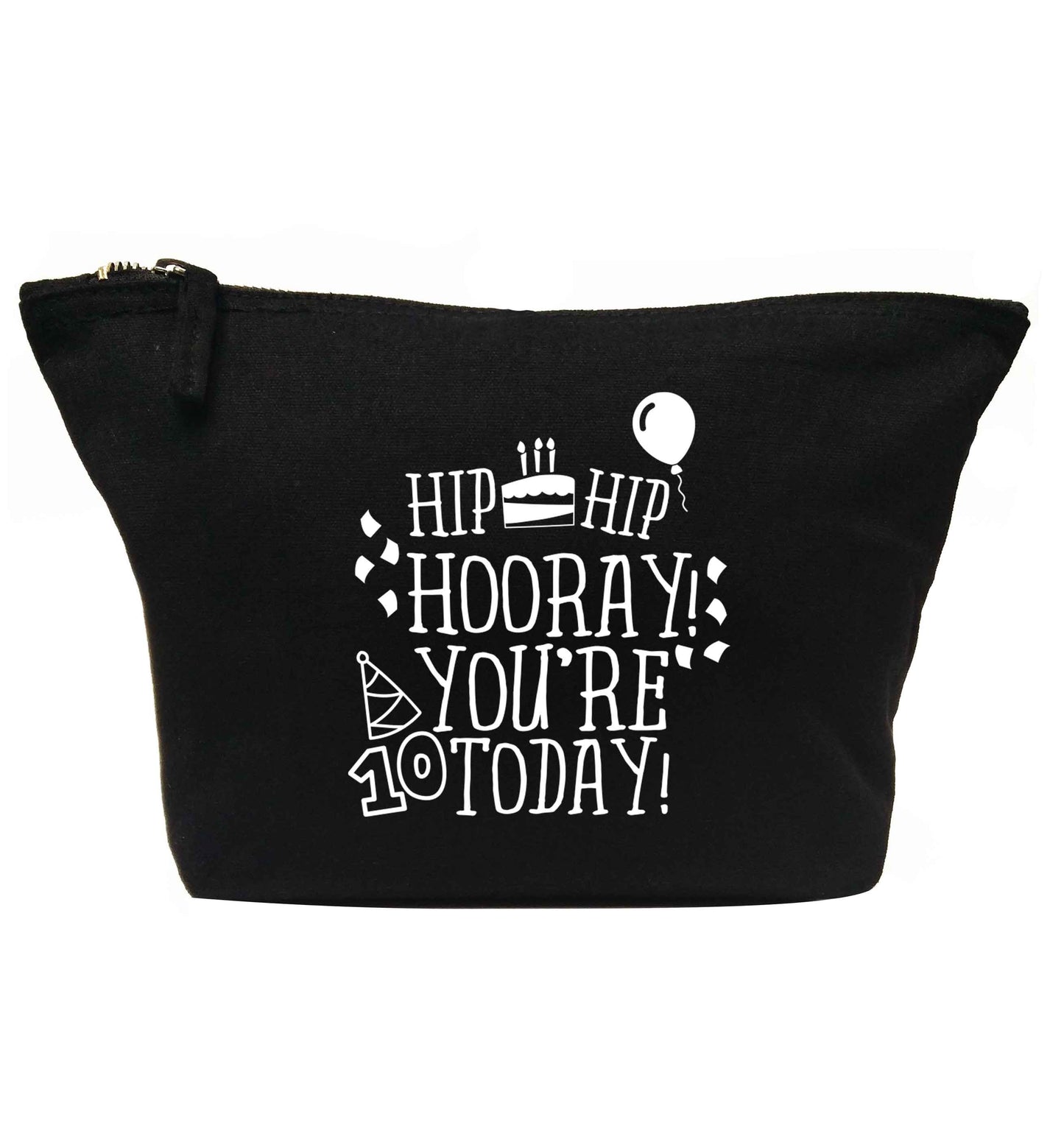 Hip hip hooray you're ten today! | Makeup / wash bag