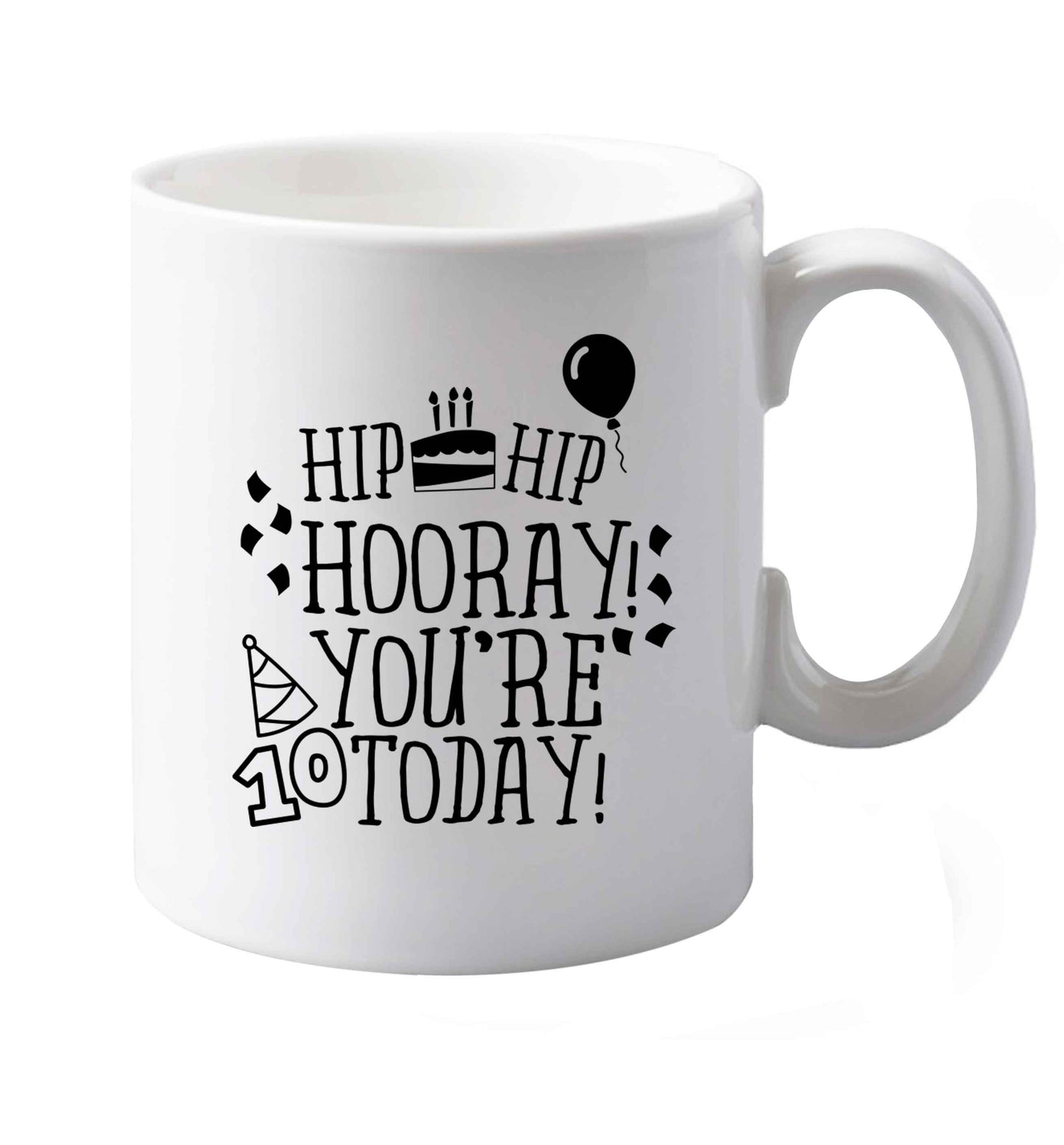 10 oz Favourite Type Pan Pancake ceramic mug both sides