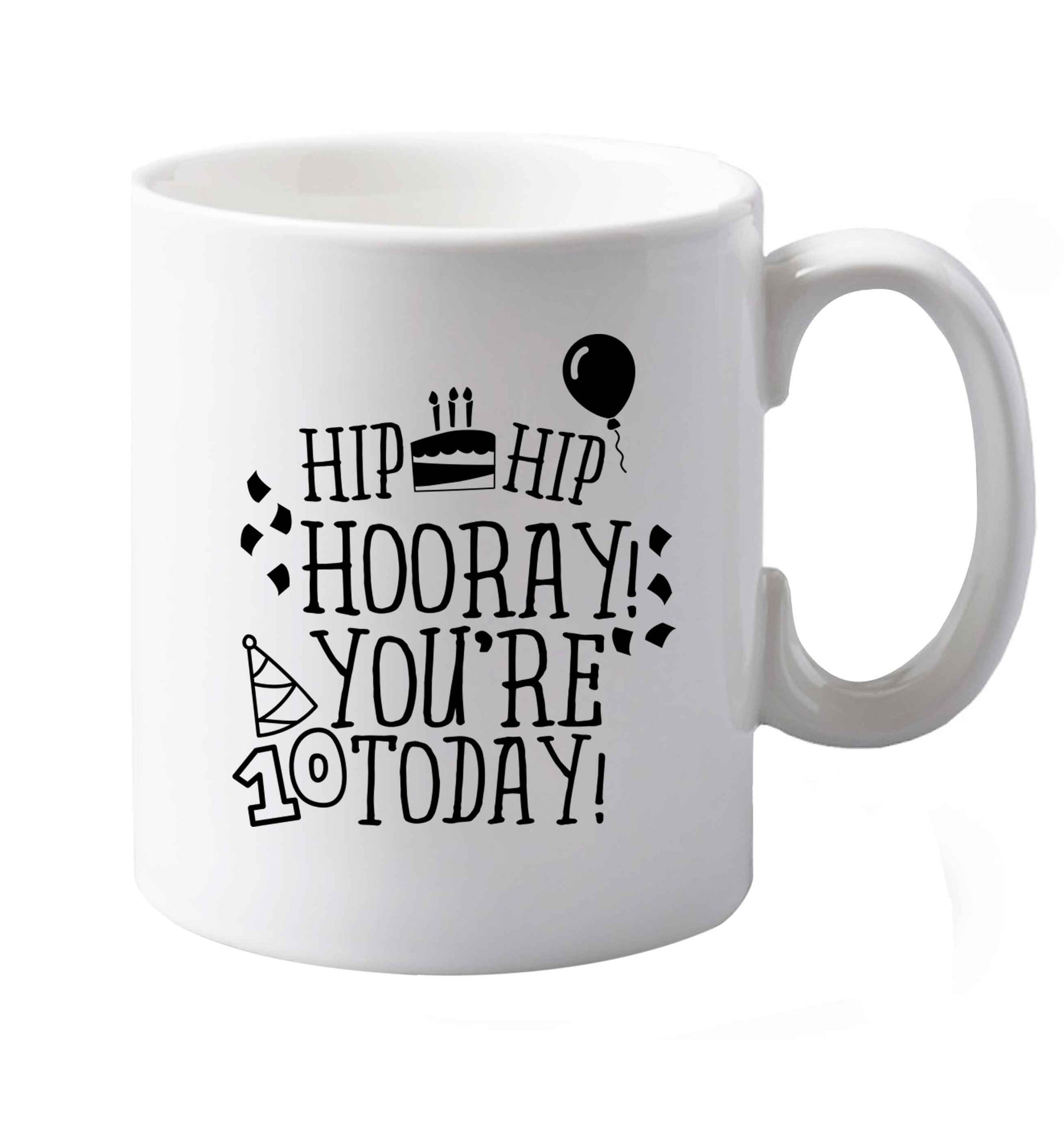 10 oz Favourite Type Pan Pancake ceramic mug both sides