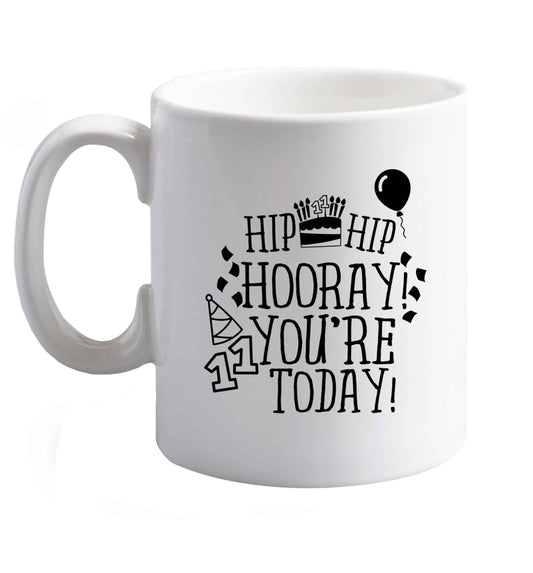 10 oz Favourite Type Pan Pancake ceramic mug right handed