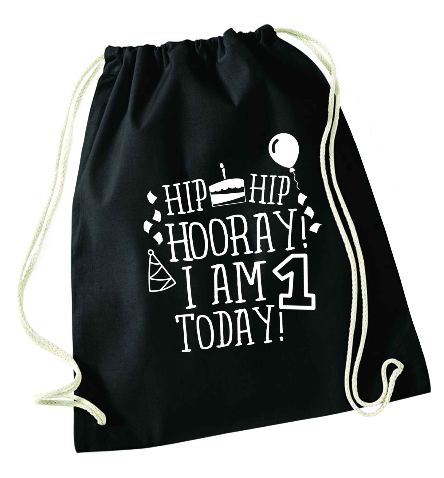 You're 2 Today black drawstring bag