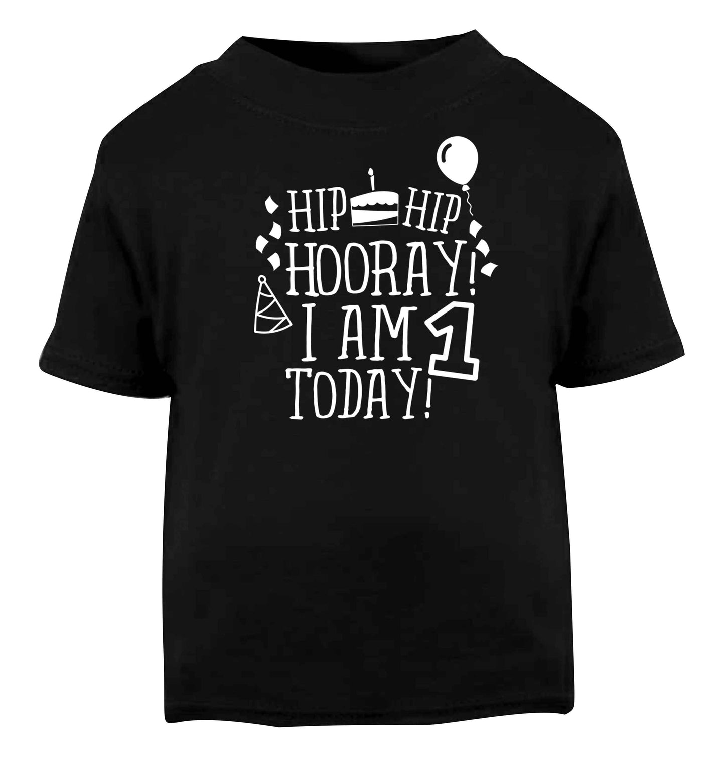 You're 2 Today Black baby toddler Tshirt 2 years