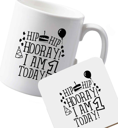 10 oz Ceramic mug and coaster Favourite Type Pan Pancake both sides