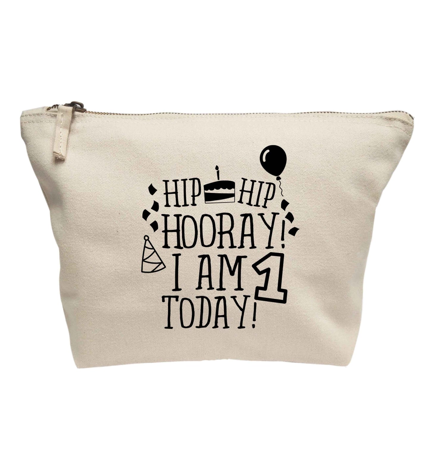 Hip Hip Hooray I am one today! | Makeup / wash bag