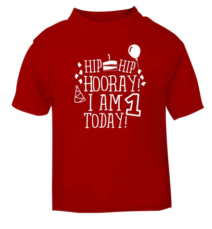 You're 2 Today red baby toddler Tshirt 2 Years