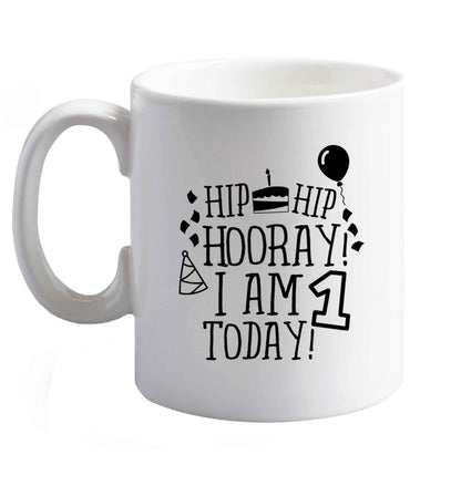 10 oz Favourite Type Pan Pancake ceramic mug right handed