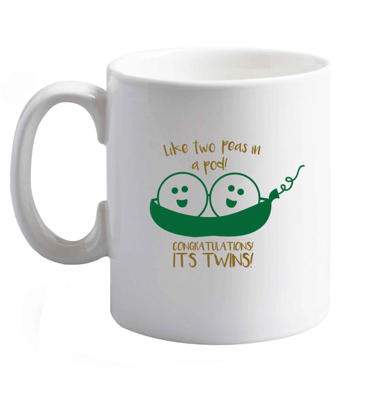 10 oz Favourite Type Pan Pancake ceramic mug right handed